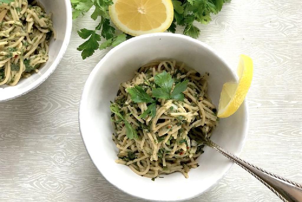 意大利面菠菜aglio E Olio食谱