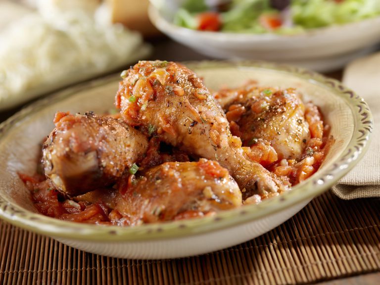 Crock Pot Chicken Cacciatore