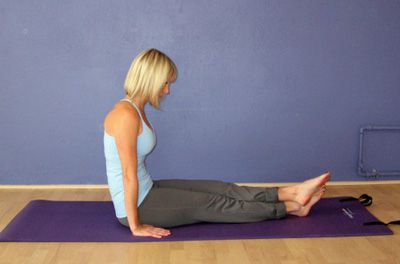 Ejercicio de Pilates Boomerang 